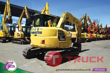 ขายรถขุด KOMATSU PC78US-10 แทรคเหล็กพร้อมเกี๊ยะยาง มีไลน์หัวเจาะ ชั่วโมงน้อย มือสองสภาพดี นำเข้าจากญี่ปุ่น โดย P&P Pro