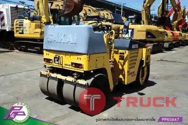 ขายรถบดหน้าเหล็ก-หลังยาง SAKAI TW350-1 เอวอ่อน ชั่วโมงน้อย มือสองสภาพดี นำเข้าจากญี่ปุ่น โดย P&P Pro