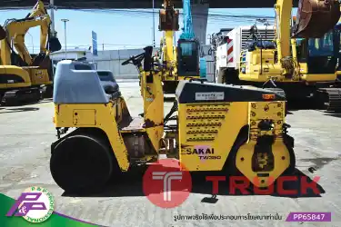 ขายรถบดหน้าเหล็ก-หลังยาง SAKAI TW350-1 เอวอ่อน ชั่วโมงน้อย มือสองสภาพดี นำเข้าจากญี่ปุ่น โดย P&P Pro