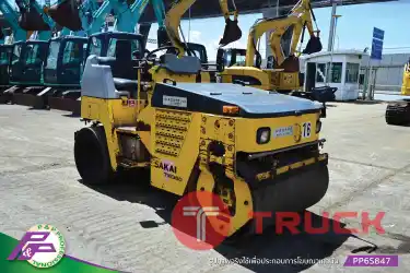 ขายรถบดหน้าเหล็ก-หลังยาง SAKAI TW350-1 เอวอ่อน ชั่วโมงน้อย มือสองสภาพดี นำเข้าจากญี่ปุ่น โดย P&P Pro