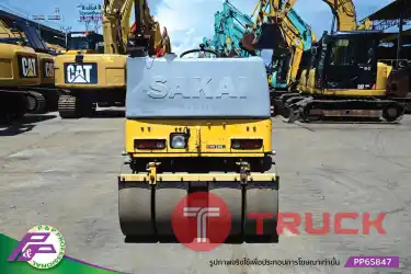 ขายรถบดหน้าเหล็ก-หลังยาง SAKAI TW350-1 เอวอ่อน ชั่วโมงน้อย มือสองสภาพดี นำเข้าจากญี่ปุ่น โดย P&P Pro