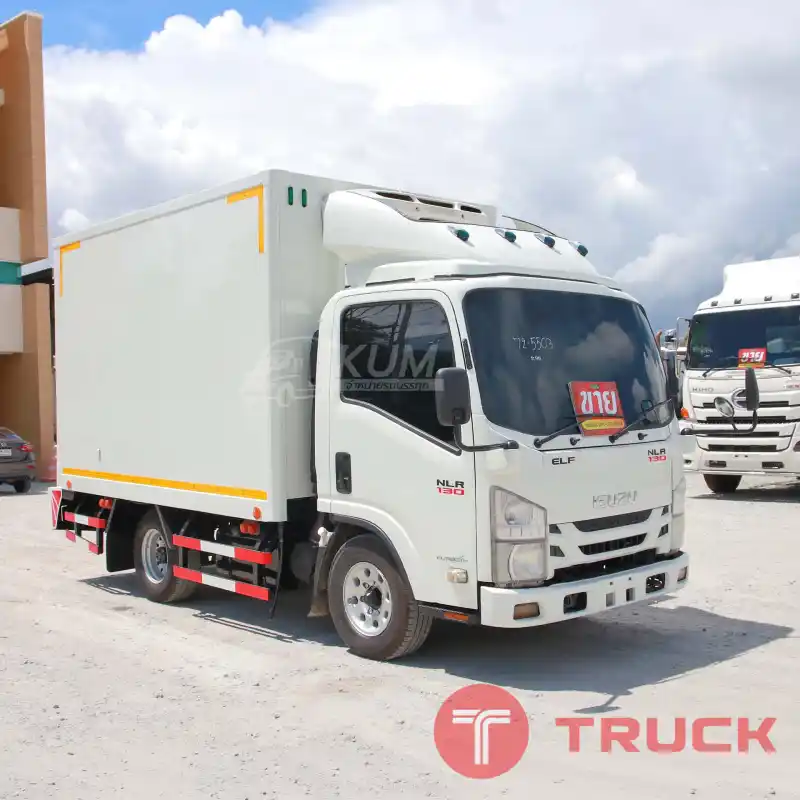 สี่ล้อตู้เย็น ISUZU NLR 130 แรง ปี 2562 5503 สี่ล้อตู้เย็น ISUZU NLR 130 แรง ปี 2562 5503