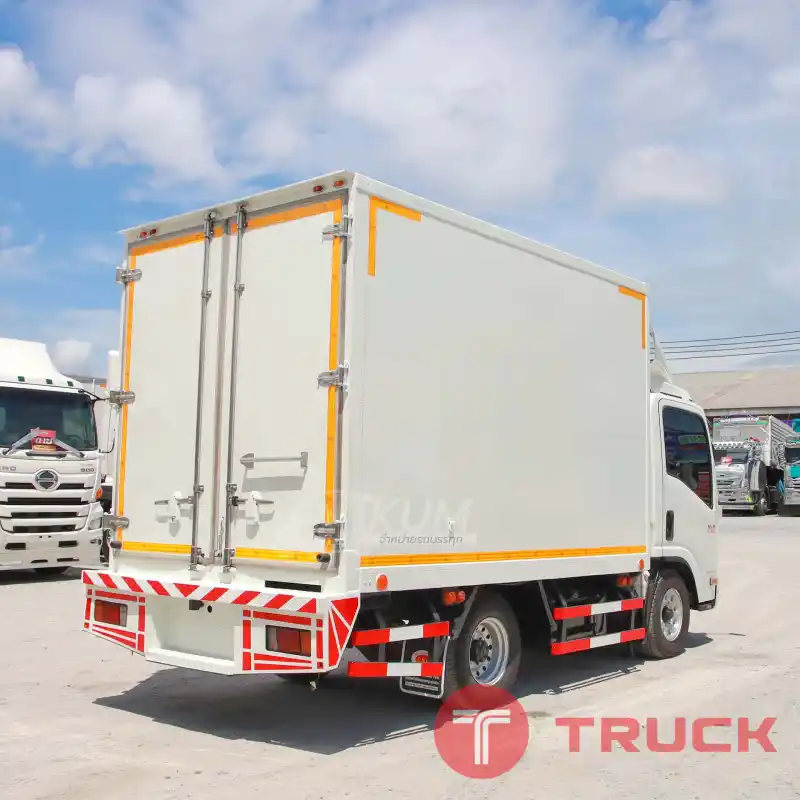 สี่ล้อตู้เย็น ISUZU NLR 130 แรง ปี 2562 5503 สี่ล้อตู้เย็น ISUZU NLR 130 แรง ปี 2562 5503