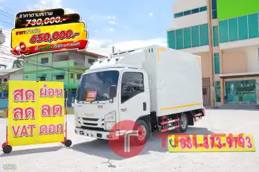 สี่ล้อตู้เย็น ISUZU NLR 130 แรง ปี 2562 5503