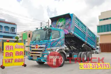 สิบล้อดั้มพ์ HINO FM1A 344 แรง ปี 2567 5491