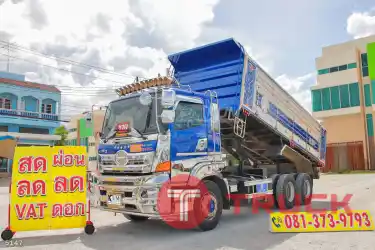 สิบล้อดั้มพ์ HINO FM1A 344 แรง ปี 2566