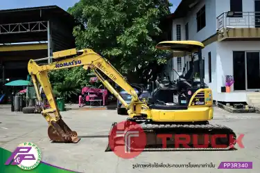 ขายรถขุดเล็ก 4.5 ตัน KOMATSU PC45MR-5 แทรคเหล็ก มีอาร์มเครน ชั่วโมงน้อย มือสองสภาพดี นำเข้าจากญี่ปุ่น โดย P&P Pro