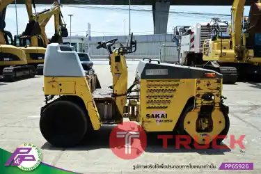 ขายรถบดหน้าเหล็ก-หลังยาง SAKAI TW350-1 เอวอ่อน มือสองสภาพดี นำเข้าจากญี่ปุ่น โดย P&P Pro