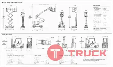 ขาย รถกระเช้า กระเช้าไฟฟ้าทำงานที่สูง