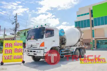 สิบล้อโม่ปูน HINO FM1A 330 แรง ปี 2555 6785