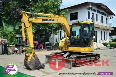 ขายแมคโครย่อม มีใบมีดดัน KOMATSU PC78US-10 มือสองสภาพดี นำเข้าจากญี่ปุ่น โดย P&P Pro
