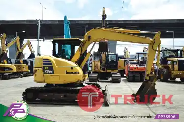 ขายแมคโครย่อม มีใบมีดดัน KOMATSU PC78US-10 มือสองสภาพดี นำเข้าจากญี่ปุ่น โดย P&P Pro