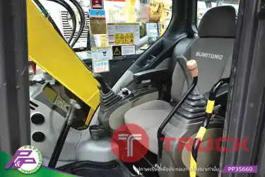 ขายแมคโคร SUMITOMO SH75X-6A แทรคเหล็กพร้อมเกี๊ยะยาง มีใบมีดดัน มีกล้องรอบคัน ชั่วโมงน้อย มือสองสภาพดี นำเข้าจากญี่ปุ่น โดย P&P Pro