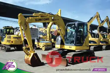 ขาย SUMITOMO SH75X-6A แมคโครขนาดย่อม แทรคเหล็กพร้อมเกี๊ยะยาง มีใบมีดดัน มีกล้องรอบคัน มีอาร์มเครน ชั่วโมงน้อย มือสองสภาพดี นำเข้าจากญี่ปุ่น โดย P&P Pro