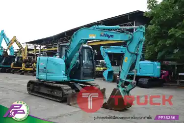 ขายรถขุด KOBELCO SK75SR-3-YT07 แทรคเหล็กพร้อมเกี๊ยะยาง มีใบมีดดัน มีอาร์มเครน มือสองสภาพดี นำเข้าจากญี่ปุ่น โดย P&P Pro