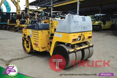 ขาย SAKAI TW350-1 รถบดหน้าเหล็ก-หลังยาง เอวอ่อน มือสองสภาพดี นำเข้าจากญี่ปุ่น โดย P&P Pro