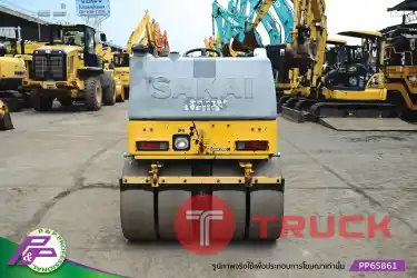 ขาย SAKAI TW350-1 รถบดหน้าเหล็ก-หลังยาง เอวอ่อน มือสองสภาพดี นำเข้าจากญี่ปุ่น โดย P&P Pro