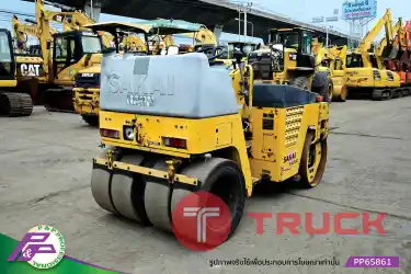 ขาย SAKAI TW350-1 รถบดหน้าเหล็ก-หลังยาง เอวอ่อน มือสองสภาพดี นำเข้าจากญี่ปุ่น โดย P&P Pro