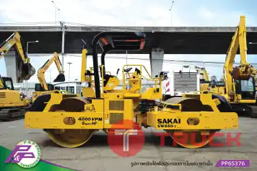 ขายรถบดหน้าเหล็ก-หลังเหล็ก ขนาด 12-13 ตัน SAKAI SW850-II ความกว้าง Drum 2.0 เมตร มือสองสภาพดี นำเข้าจากญี่ปุ่น โดย P&P Pro
