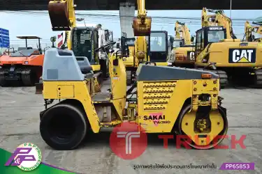 ขาย รถบดหน้าเหล็ก-หลังยาง SAKAI TW350-1 เอวอ่อน มือสองสภาพดี นำเข้าจากญี่ปุ่น โดย P&P Pro