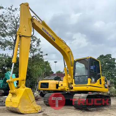รถขุด KOMATSU PC130-8 จอเหลืองกล้องหลัง