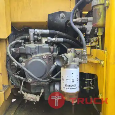 รถขุด KOMATSU PC130-8 จอเหลืองกล้องหลัง