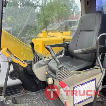 รถขุด KOMATSU PC130-8 จอเหลืองกล้องหลัง