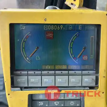 รถขุด KOMATSU PC130-8 จอเหลืองกล้องหลัง