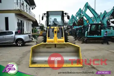 ขายรถตักล้อยาง KOMATSU WA100-6 เทียบเท่า 910H ห้องเก๋ง มีฟังก์ชันลดความสั่นสะเทือนขณะขับขี่ Ride control มือสองสภาพดี นำเข้าจากญี่ปุ่น โดย P&P Pro