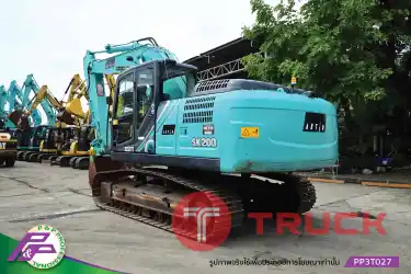 ขายแมคโคร 22 ตัน KOBELCO SK200-10 มีกล้องมองหลัง มีอาร์มเครน มือสองสภาพดี นำเข้าจากญี่ปุ่น โดย P&P Pro