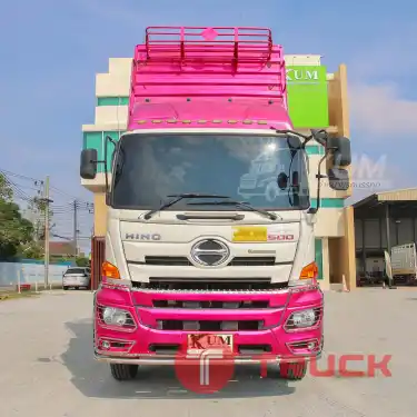 สิบล้อดั้มพ์ HINO FM1A 344 แรง ปี 2565 หางดั้ม สามเพลา อู่พิรุธ ปี 2565 0932 0933