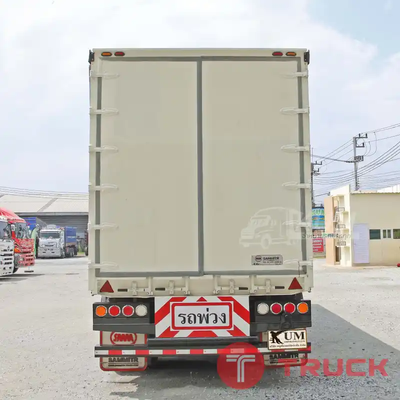 หางตู้ผ้าใบ สามเพลา อู่สามมิตร ปี 2567 5507 หางตู้ผ้าใบ สามเพลา อู่สามมิตร ปี 2567 5507