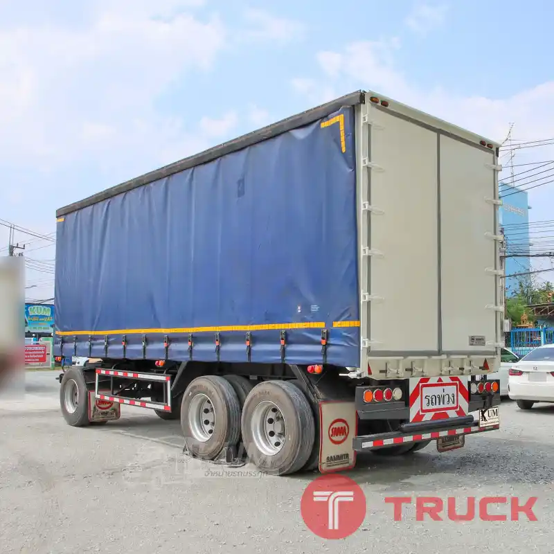หางตู้ผ้าใบ สามเพลา อู่สามมิตร ปี 2567 5507 หางตู้ผ้าใบ สามเพลา อู่สามมิตร ปี 2567 5507