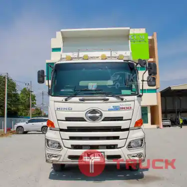สิบล้อดั้มพ์ HINO FM1A 344 แรง ปี 65 หางดั้มพ์ สามเพลา อู่เดอะฟินิกซ์ ปี 65 0172 0173
