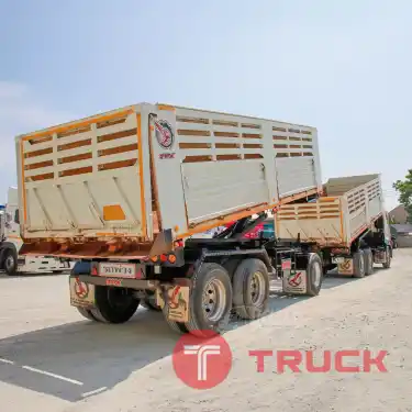 สิบล้อดั้มพ์ HINO FM1A 344 แรง ปี 65 หางดั้มพ์ สามเพลา อู่เดอะฟินิกซ์ ปี 65 0172 0173