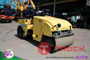 ขายรถบดหน้าเหล็ก-หลังยาง SUMITOMO HW41VW-5 เทียบเท่า SAKAI TW502 เอวอ่อน ชั่วโมงน้อย มือสองสภาพดี นำเข้าจากญี่ปุ่น โดย P&P Pro