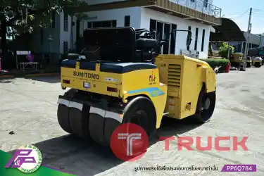 ขายรถบดหน้าเหล็ก-หลังยาง SUMITOMO HW41VW-5 เทียบเท่า SAKAI TW502 เอวอ่อน ชั่วโมงน้อย มือสองสภาพดี นำเข้าจากญี่ปุ่น โดย P&P Pro