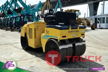 ขายรถบดหน้าเหล็ก-หลังยาง SUMITOMO HW41VW-5 เทียบเท่า SAKAI TW502 เอวอ่อน ชั่วโมงน้อย มือสองสภาพดี นำเข้าจากญี่ปุ่น โดย P&P Pro