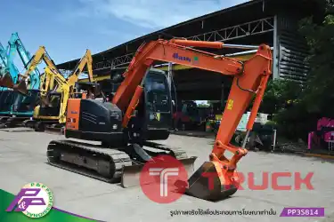 ขายรถขุด ขนาด 7 ตัน HITACHI ZX75US-5B แทรคเหล็กพร้อมเกี๊ยะยาง มีใบมีดดัน มีกล้องมองหลัง ชั่วโมงน้อย มือสองสภาพดี นำเข้าจากญี่ปุ่น โดย P&P Pro