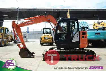 ขายรถขุด ขนาด 7 ตัน HITACHI ZX75US-5B แทรคเหล็กพร้อมเกี๊ยะยาง มีใบมีดดัน มีกล้องมองหลัง ชั่วโมงน้อย มือสองสภาพดี นำเข้าจากญี่ปุ่น โดย P&P Pro