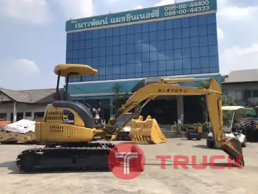 รถขุด KOMATSU PC35MR-1 ใช้งานมาน้อย สอบถามที่คุณครีม 0658844400