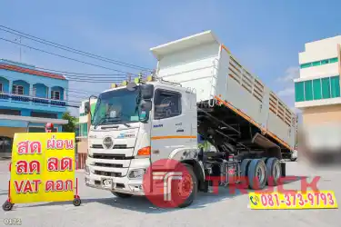 สิบล้อดั้มพ์ HINO FM1A 344 แรง ปี 65 0172