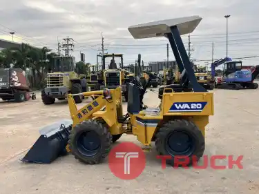 KOMATSU WA20-1 นำเข้าจากญี่ปุ่น สภาพพร้อมใช้งาน สนใจโทร. 089-0050007 คุณชญานิน หรือ Add LINE ID @sangenjp www.sangenjp.com www.nmc99.com