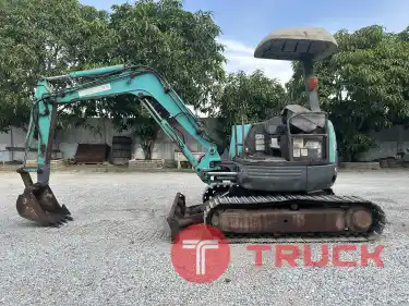 รถแบคโฮ KOBELCO รุ่น SK30SR ขนาด 3 ตัน รถเก่านอกนำเข้า ติดต่อ Line jiraroj2909