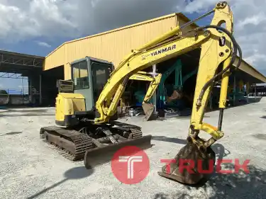 รถแบคโฮ YANMAR รุ่น VIO55-5A รถนอกนำเข้า ติดต่อ Line jiraroj2909