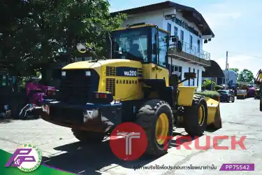 ขายรถตักล้อยาง KOMATSU WA200-6 เทียบเท่า 924H ห้องเก๋ง มือสองสภาพดี นำเข้าจากญี่ปุ่น โดย P&P Pro
