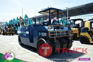 ขายรถบดล้อยาง 7 ล้อ รุ่นใหม่ ชั่วโมงน้อย HITCHI CP220-3 มือสองสภาพดี นำเข้าจากญี่ปุ่น โดย P&P Pro