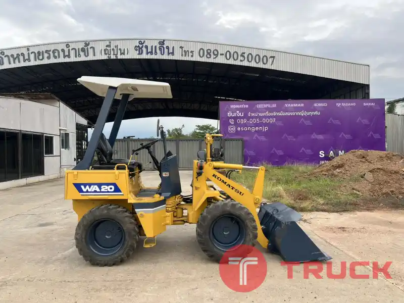 KOMATSU WA20-1 นำเข้าจากญี่ปุ่น สภาพพร้อมใช้งาน สนใจโทร. 089-0050007 คุณชญานิน หรือ Add LINE ID @sangenjp www.sangenjp.com www.nmc99.com