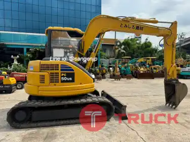 KOMATSU PC50US-2 นำเข้าจากญี่ปุ่น สภาพพร้อมใช้งาน สนใจโทร. 089-0050007 คุณชญานิน หรือ Add LINE ID @sangenjp www.sangenjp.com www.nmc99.com