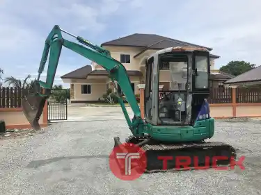 รถแบคโฮ KOMATSU รุ่น PC30MR-1 ขนาด3ตัน เก่านอกนำเข้า Line jiraroj2909